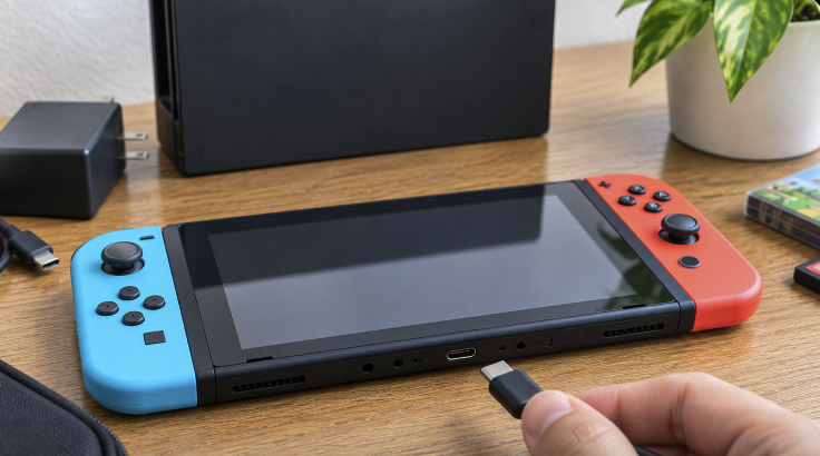 USB-C端子が反応しない…Switch修理前に確認したいポイント
